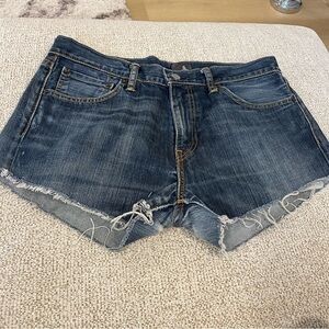 NWT URBAN RENEWAL LEVI 527 CUT OFF SHORTS W33